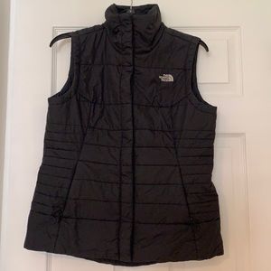 The North Face black vest